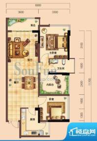 佳兆业水岸豪门12栋面积:92.00平米