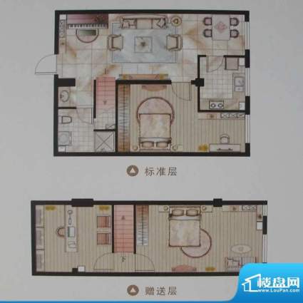唐人中心C户型 3室2面积:80.00m平米