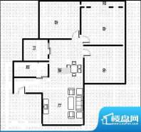 香榭里中心3室户型图面积:0.00平米