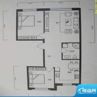 博奥国际E户型 2室2面积:111.15m平米