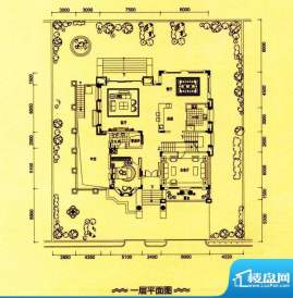 皇庭壹号公馆独栋B户面积:373.00平米