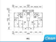 桐城中央户型图3 面积:0.00m平米