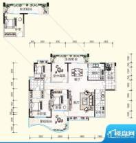 创景外滩2栋/03、05面积:161.11m平米