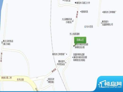 龙锦山庄交通图