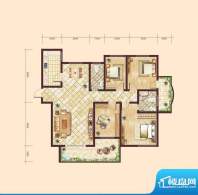 嘉元华府E户型 4室2面积:156.50m平米