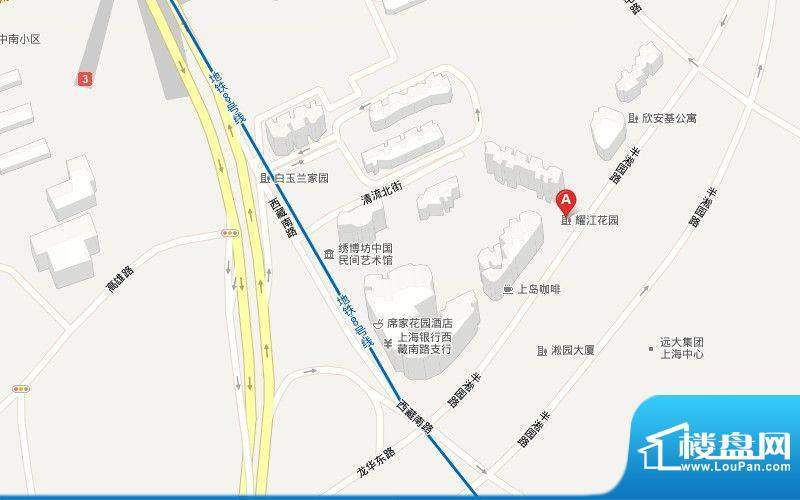 耀江花园交通图