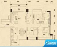 花城广场1栋玫瑰苑0面积:118.58平米