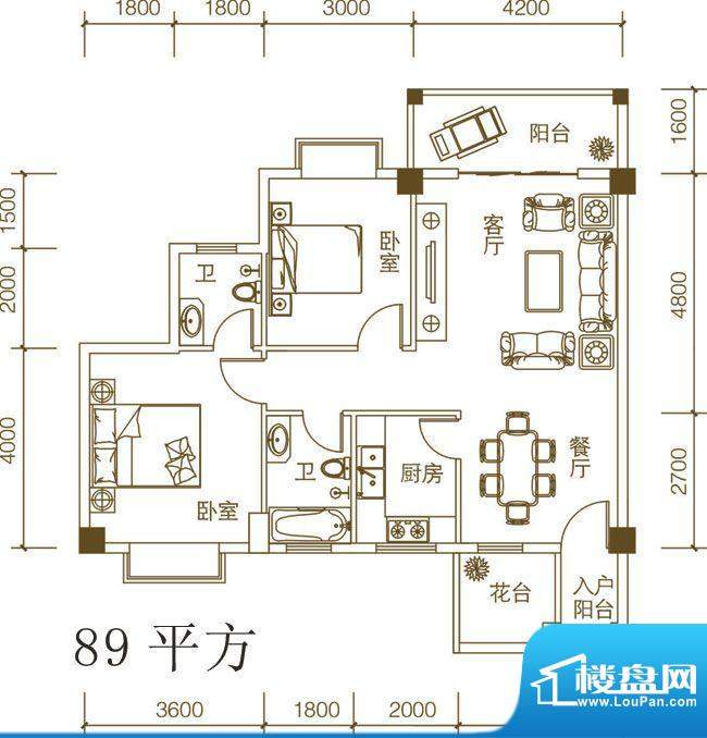 紫荆府户型图图片