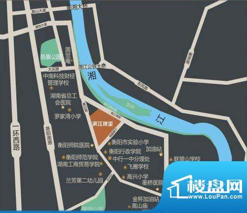滨江珑玺交通图