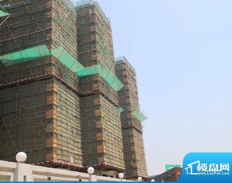 置地青湖语城在建二期小高层建到10层20