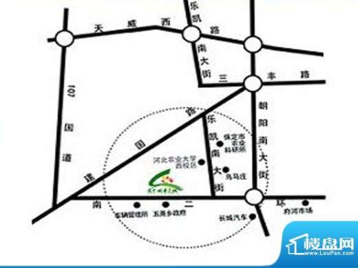 秀兰城市美地交通图