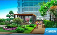 宏远康城国际项目4楼空中花园透视图