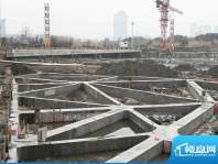 新城国际广场项目实景图（2012.2.16）