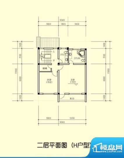 桃坞巷独栋还砚斋H户面积:351.00平米