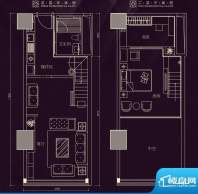 金润铂宫11-30层标准面积:79.11平米