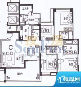 合景天湖峰境F5栋C 面积:0.00平米