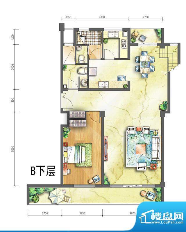 冠城水岸风景9#楼王面积:240.00平米