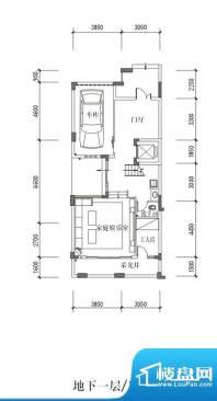 龙光香悦山KN户型 地面积:101.00平米