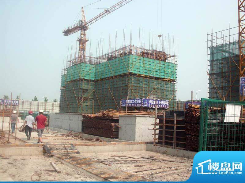 滨湖万科城1#楼工程进度（2012-06-09）