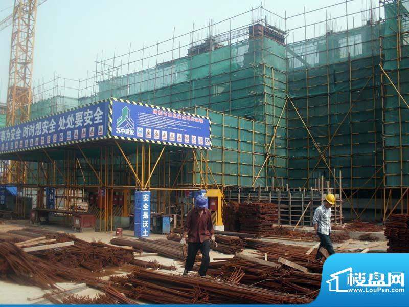 滨湖万科城2#楼工程进度（2012-06-09）