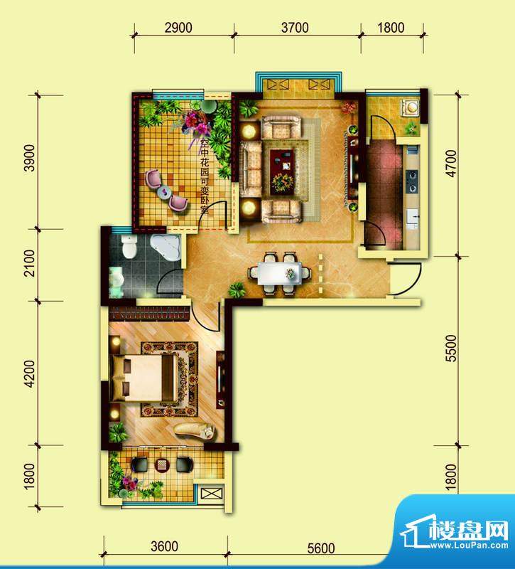 经典华城一期梧桐语面积:79.00平米