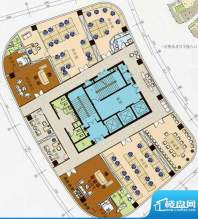 银景大厦户型图1 1室面积:720.00m平米