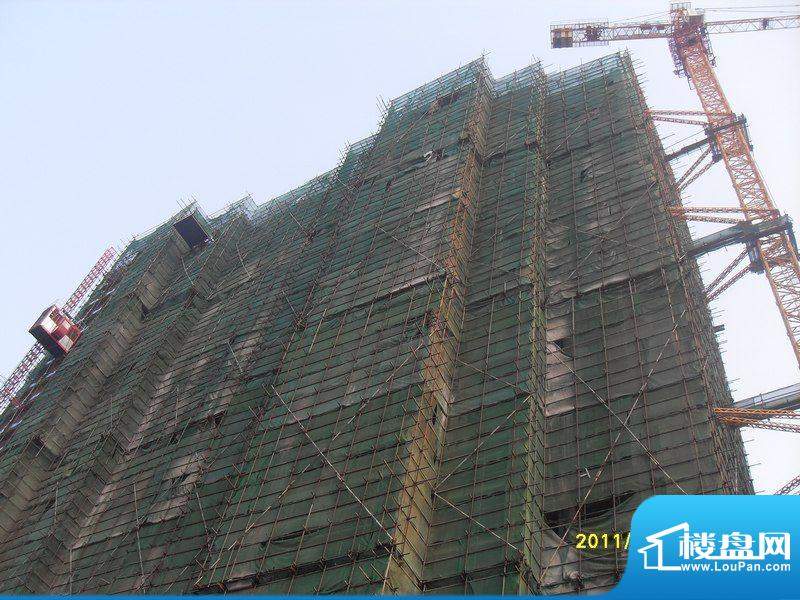锦地翰城1#楼工程实景（20110830）