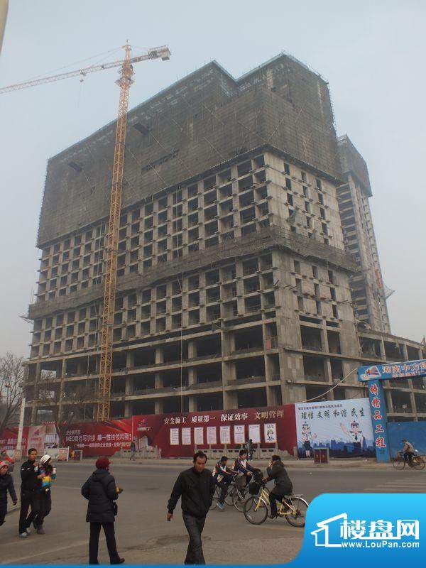 华创国际广场施工进度（2011.12）
