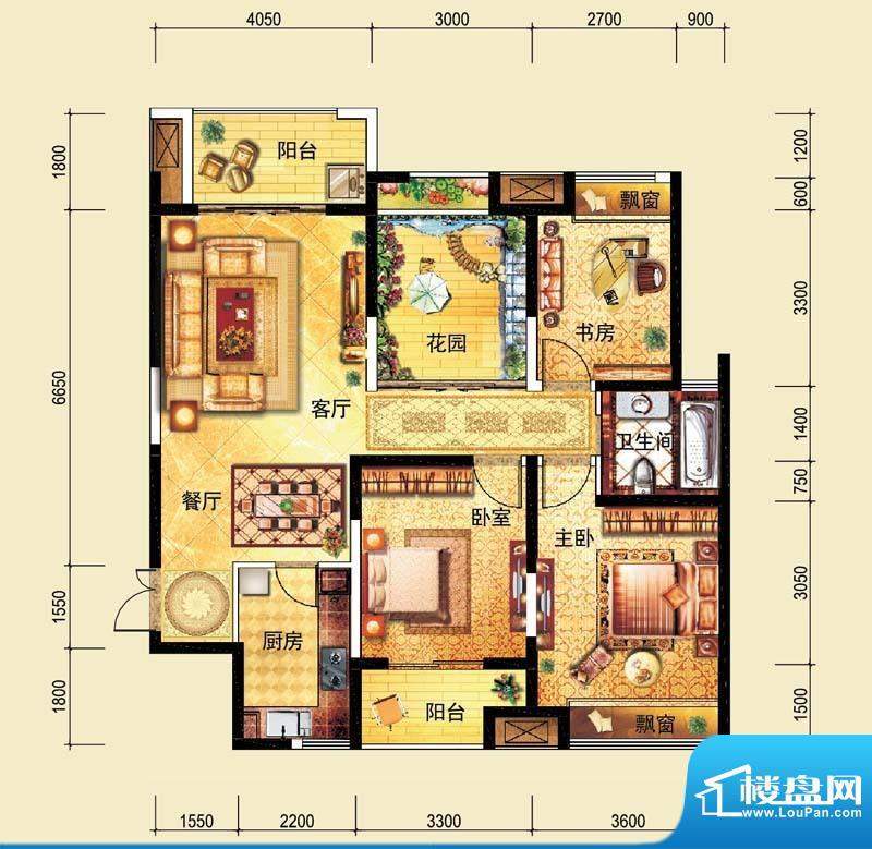 祥源广场翡丽城5#C2面积:115.00平米