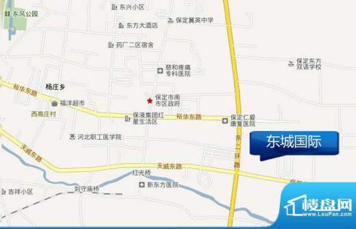 东城国际悦澜湾交通图