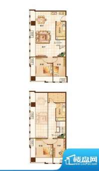 鸿悦国际Loft户型 4面积:103.00m平米