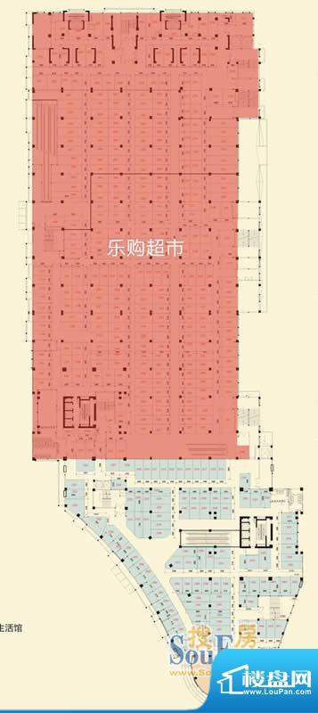 福乐门国际广场2-12面积:1000.00平米