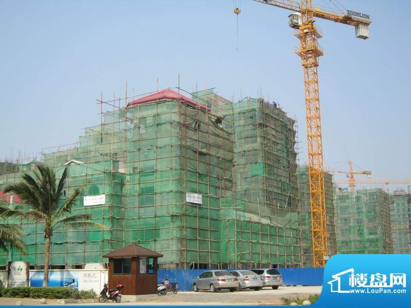 润德塞维阳光沿街公寓工程进度图（2010