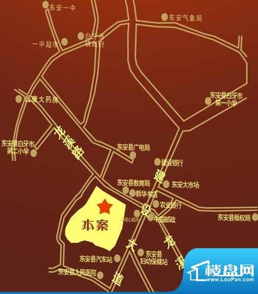 九龙时代广场交通图