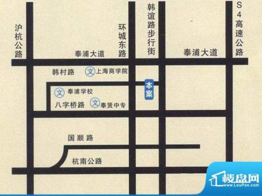 兴贤公寓交通图