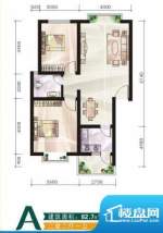 未城滨江佳苑D 2室2面积:82.70平米