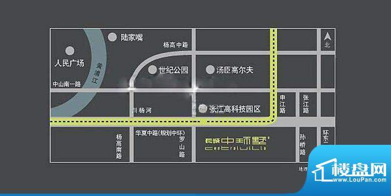 长城中环墅交通图