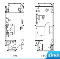 中环城公寓新户型G3面积:62.00平米