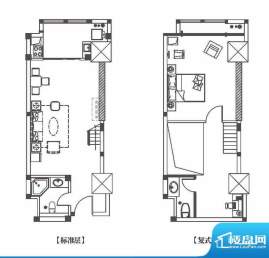 中环城公寓新户型G1面积:64.00平米