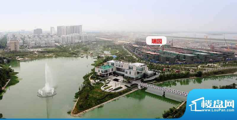 中国铁建国际城瑞园鸟瞰实景图