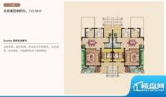 中国铁建国际城瑞园面积:118.48平米