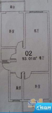 亚威古城天街7号楼0面积:93.01m平米