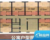 诗苑新城公寓户型图面积:0.00m平米
