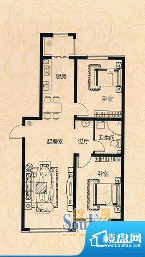 巴塞阳光面积:95.05m平米