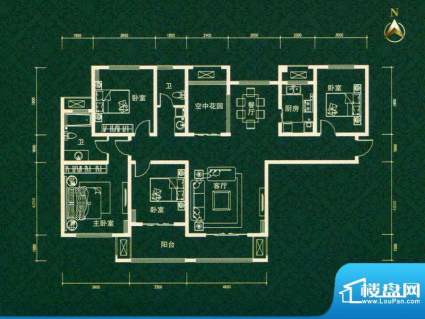 建业高尔夫花园三期面积:180.00m平米