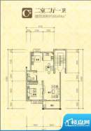 凤凰花苑一期C户型 面积:85.00m平米