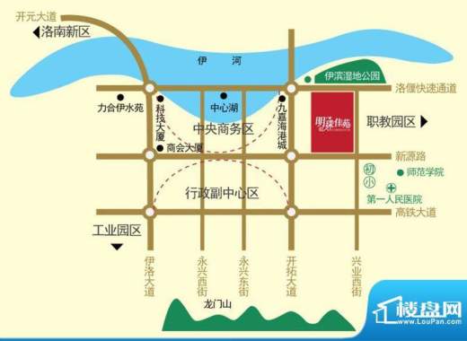 广海明珠佳苑交通图