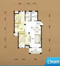 皇马公寓B1-1户型 3面积:105.00m平米