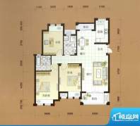 皇马公寓B2户型 3室面积:130.00m平米