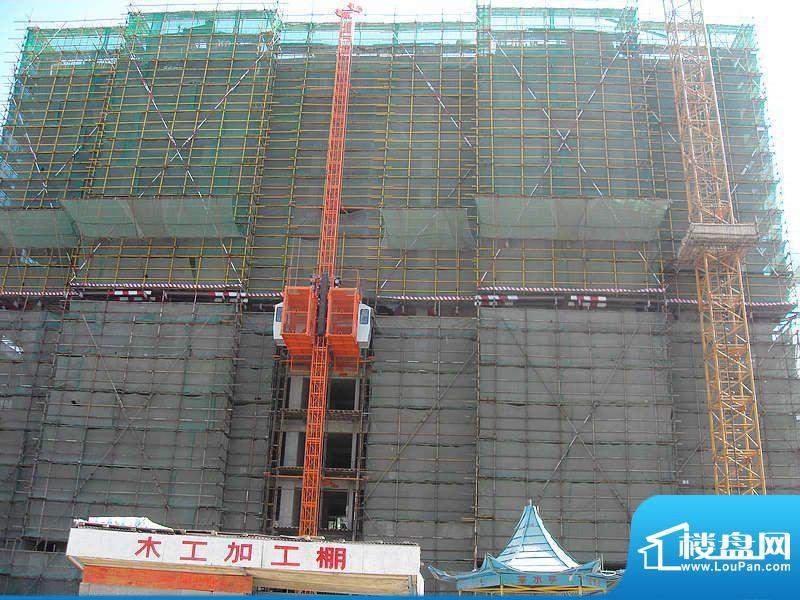 上海滩花园工程进展20110603